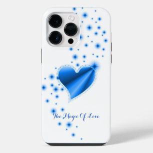 Rainbow Heart with Stars , The Magic Of Love iPhone 14 Pro Max Case