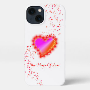Rainbow Heart with Stars , The Magic Of Love iPhone 13 Case