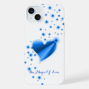 Rainbow Heart with Stars , The Magic Of Love iPhone 15 Plus Case