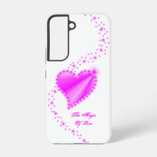 Rainbow Heart with Stars , The Magic Of Love Samsung Galaxy Case