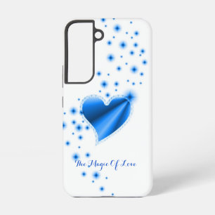 Rainbow Heart with Stars , The Magic Of Love Samsung Galaxy Case