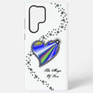 Rainbow Heart with Stars , The Magic Of Love Samsung Galaxy Case