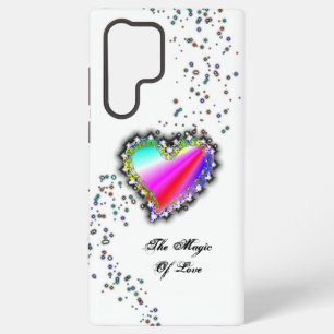 Rainbow Heart with Stars , The Magic Of Love Samsung Galaxy Case