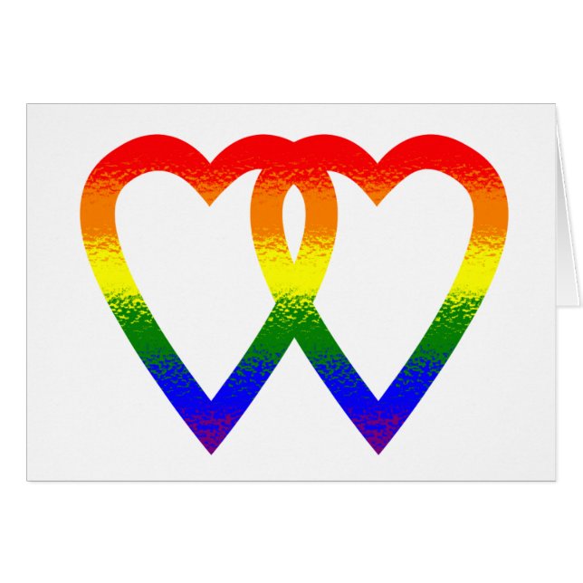 Rainbow Hearts (Front Horizontal)