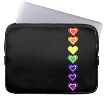 Rainbow hearts