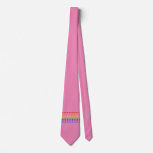 Rainbow Hearts Tie