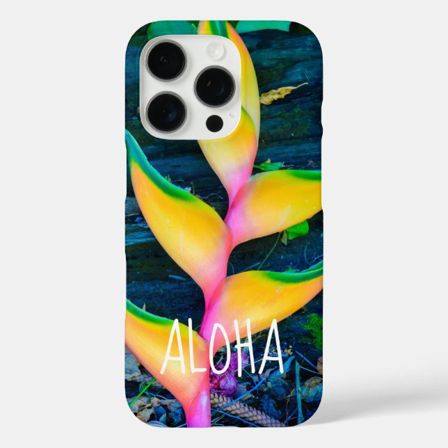 Rainbow Heliconia, Haena, Kauai, Hawaii Case-Mate  Case-Mate iPhone Case (Back)