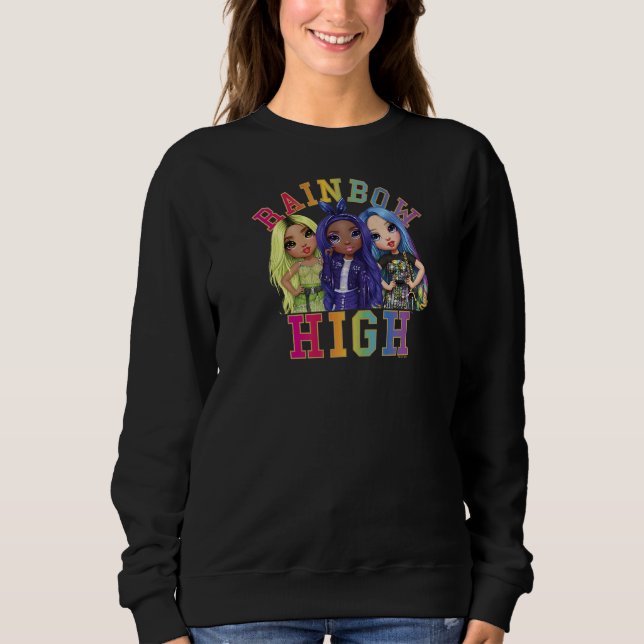 Rainbow High Friends Lineup Poster Sweatshirt (Front)