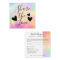 Rainbow Holographic Iridescent Unicorn Script