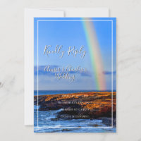 Rainbow, Hope & Happiness, Wedding, RSVP