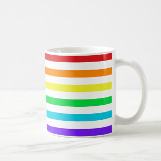 Rainbow Horizontal Stripes 1 Mug