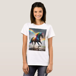 Rainbow Horse And Rainbows Rain Dance, T-Shirt