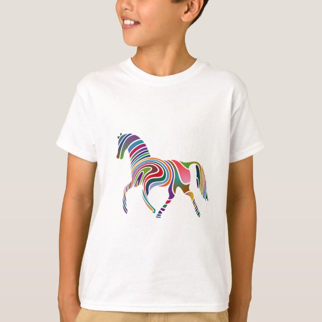 Rainbow Horse T-Shirt (Front)