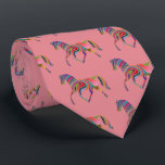 Rainbow horse tie<br><div class="desc">I made this product for those who like horses. (Designed by KOBAYASHI, Michinobu)</div>