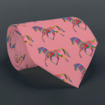 Rainbow horse tie<br><div class="desc">I made this product for those who like horses. (Designed by KOBAYASHI, Michinobu)</div>