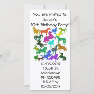 Rainbow Horses - "Dotty about Horses!"