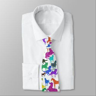 Rainbow Horses  Tie