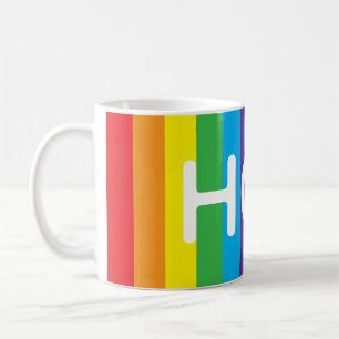 Rainbow "HOT" Mug