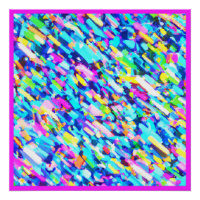 Rainbow-hued Abstract Art