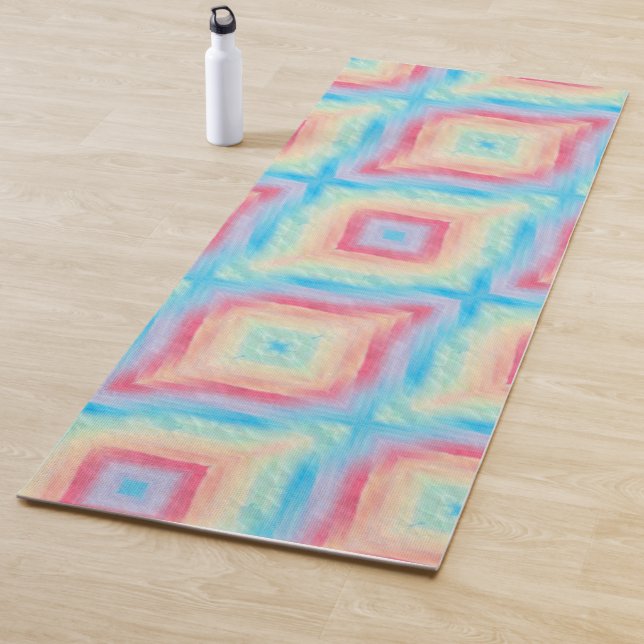 Rainbow Hues Yoga Mat (In Situ)