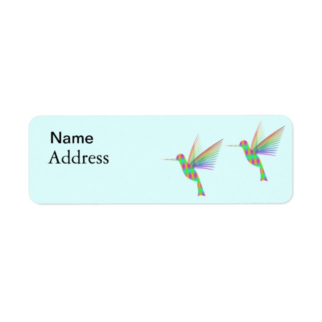 Rainbow Hummingbirds (Front)