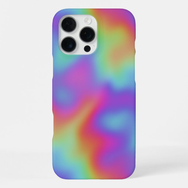 rainbow hypercolor neo : iPhone case (Back)
