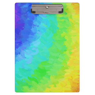 Rainbow Icy Clipboard