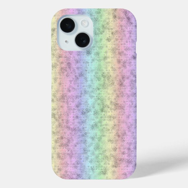 Rainbow in Elephant Skin Leather Optik Case-Mate iPhone Case (Back)