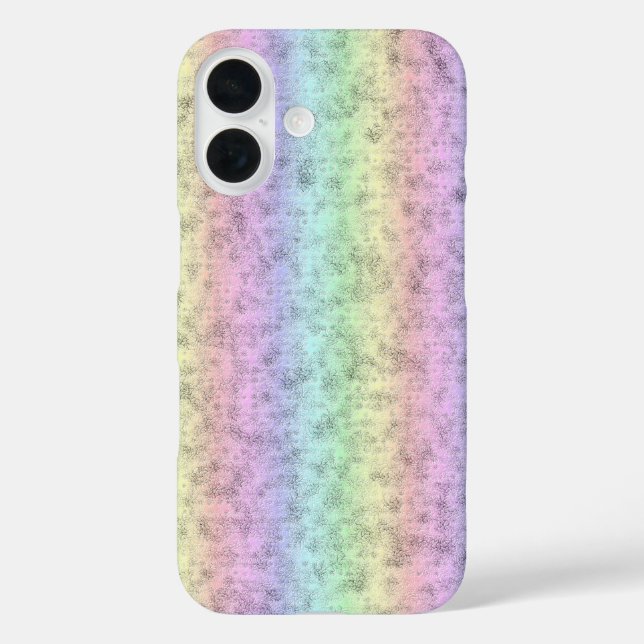 Rainbow in Elephant Skin Leather Optik Case-Mate iPhone Case (Back)