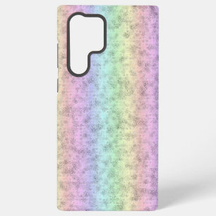 Rainbow in Elephant Skin Leather Optik Samsung Galaxy Case
