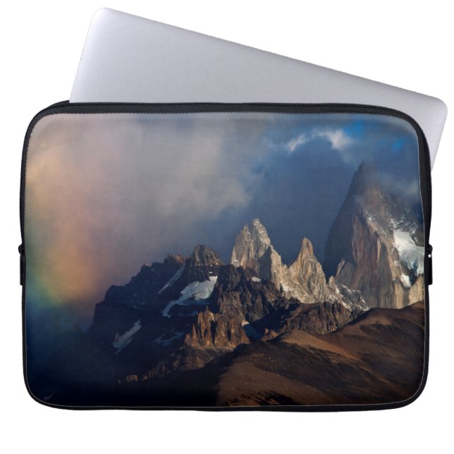 Rainbow In The Andes Laptop Sleeve (Front)