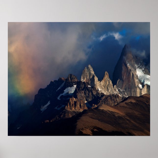 Rainbow In The Andes Poster (Front)