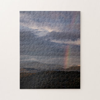 Rainbow in the mountains. jigsaw puzzle