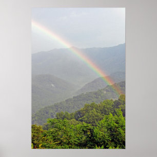 Rainbow in the Smokies Poster