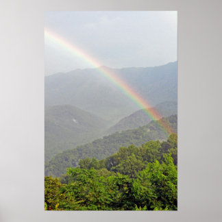 Rainbow in the Smokies Poster