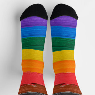Rainbow inclusive socks