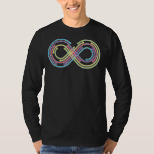 Rainbow Infinity Symbol Pride Autism Awareness Neu T-Shirt