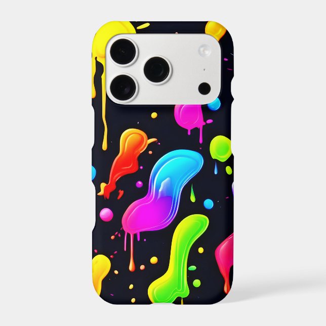 Rainbow Ink Paint Splashes (Back)