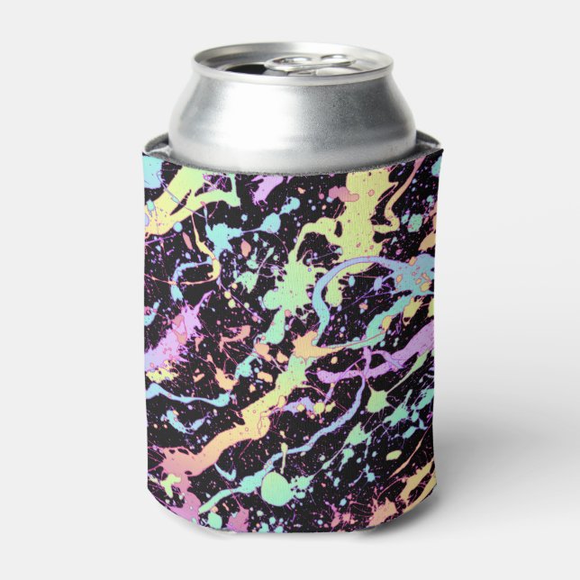 rainbow ink splash extreme : can cooler (Can Front)