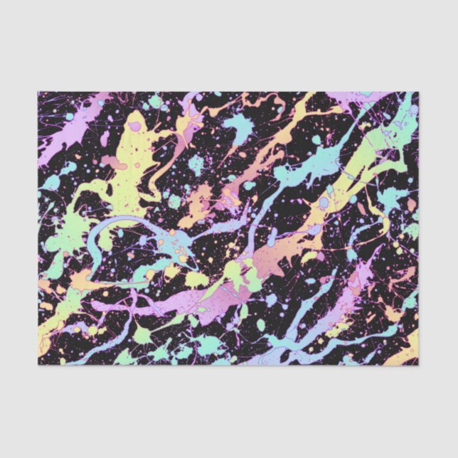 rainbow ink splash extreme : tissue paper (Front)