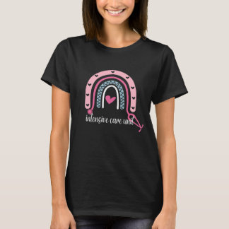 Rainbow intensive care unit Nurse T-Shirt