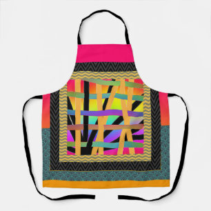Rainbow Intertwined Apron