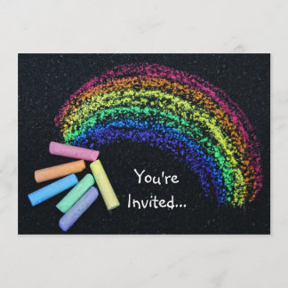 Rainbow Invitation