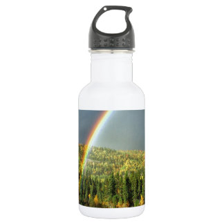 rainbow irish luck lucky nature sky water trees 532 ml water bottle