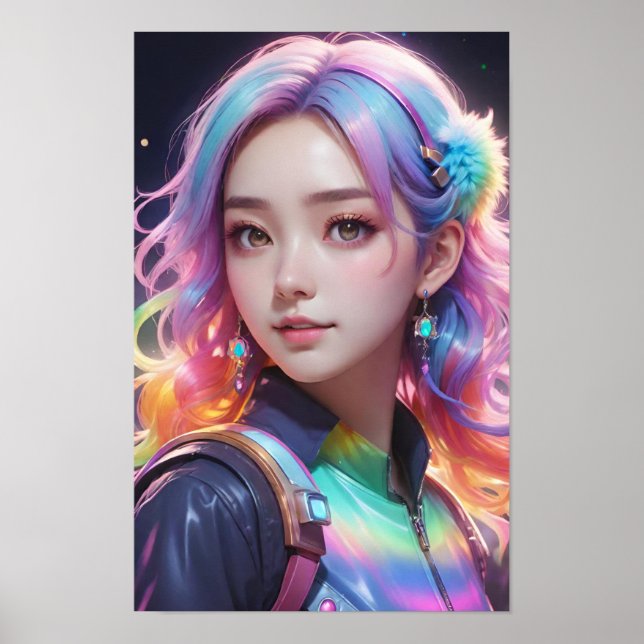 Rainbow Jacket Poster (Front)