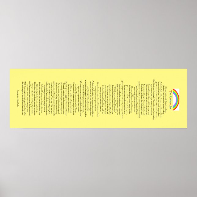 Rainbow Jar POSTER (Front)