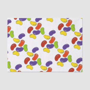 Rainbow Jelly Bean Jellybean Candy Easter Basket Tissue Paper
