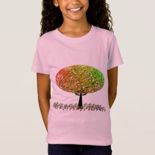 Rainbow Jelly Bean Sweet Trees T-Shirt