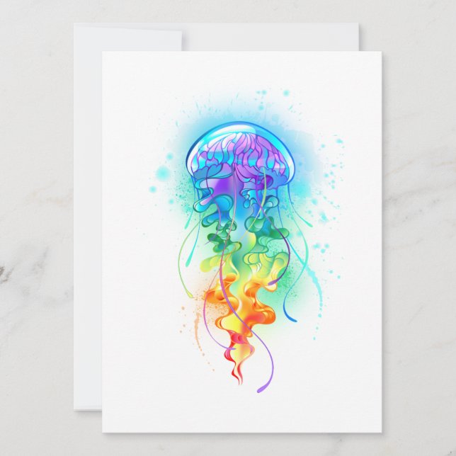 Rainbow jellyfish announcement (Front)