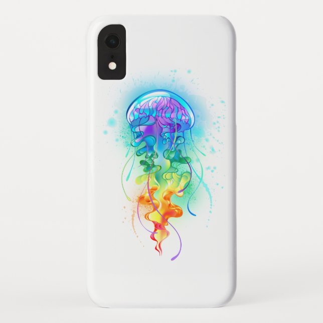 Rainbow jellyfish Case-Mate iPhone case (Back)